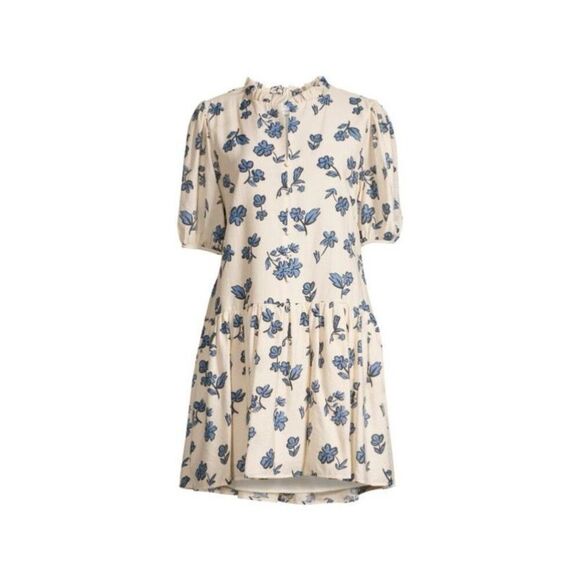 JACQUIE THE LABEL Dresses & Skirts - JACQUIE THE LABEL Floral-Print Drop-Waist Dress